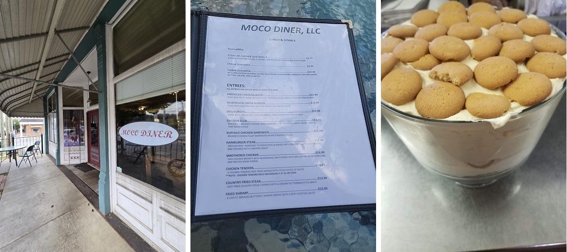 MOCO DINER, LLC Menu